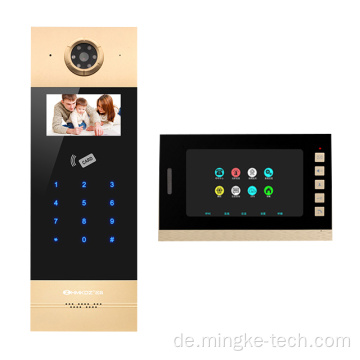 Multi -Apartment -Intercom -System Wireless WiFi -Ring -Türklingel